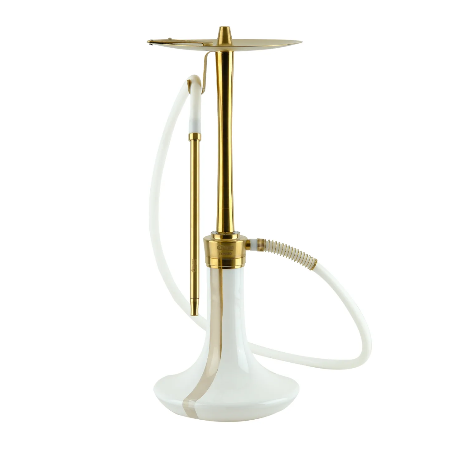 COSMO — GOLD BODY· WHITE Vetro di ricambio Narghilè