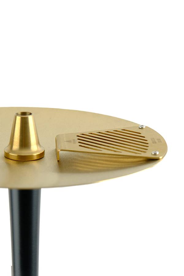 COSMO NARGİLE - GOLD/BLACK GÖVDE - SİYAH CAM