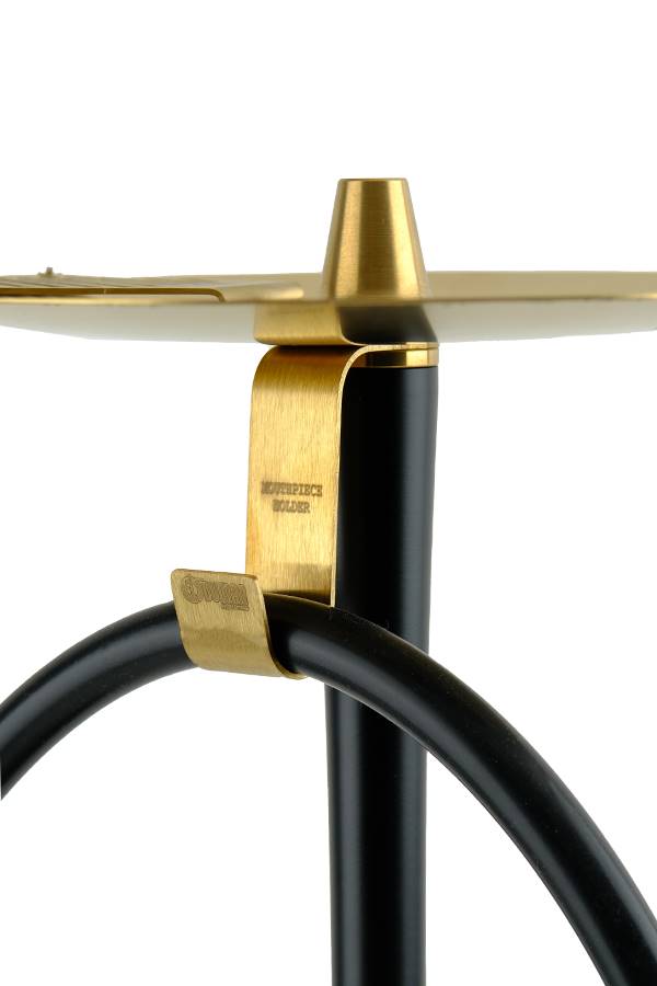 COSMO NARGİLE - GOLD/BLACK GÖVDE - SİYAH CAM