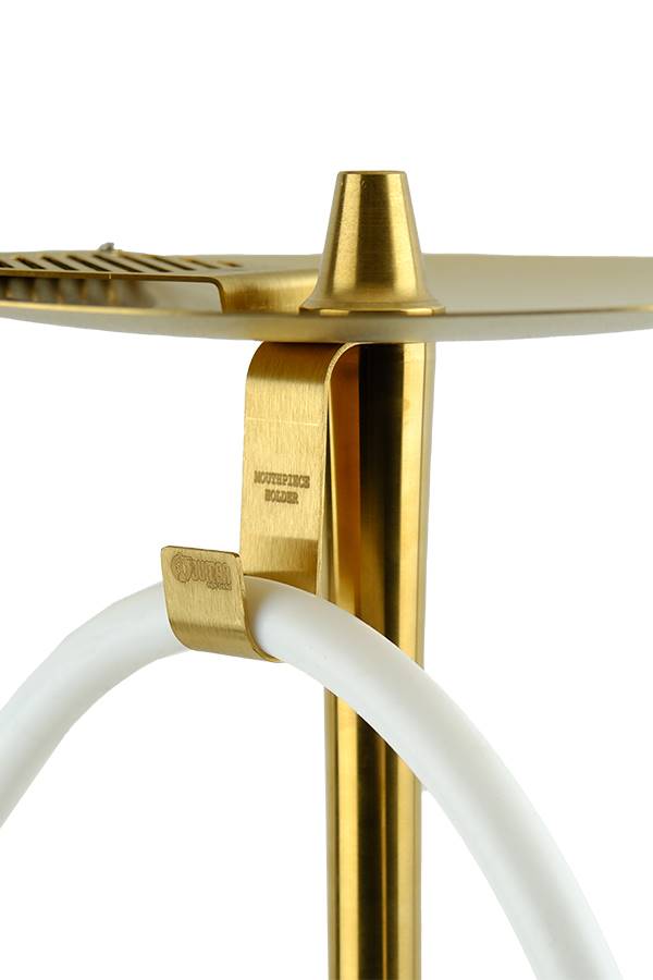 COSMO NARGİLE - GOLD GÖVDE - BEYAZ CAM