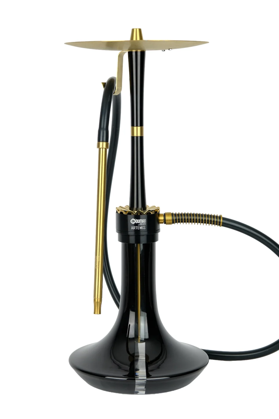 ARTEMIS — VERRE NOIR· CORPS DORÉ CHICHA