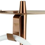 INFINITY NARGİLE - ŞEFFAF CAM-BRONZ GÖVDE