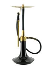 COSMO NARGİLE - GOLD/BLACK GÖVDE - SİYAH CAM